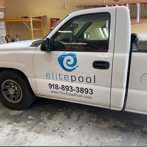 Elite Pool Service Truck