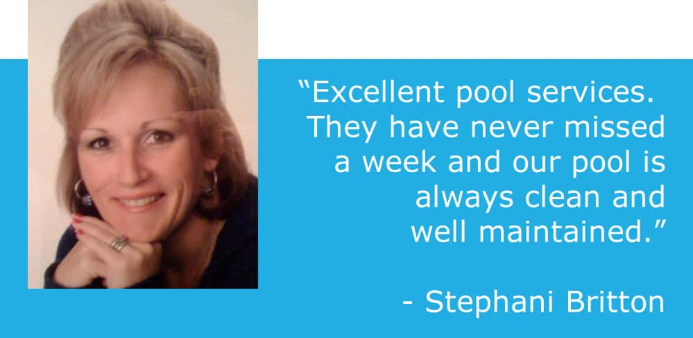 Excellent Pool Services - Reviews - Stephani Britton